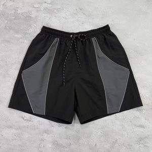 Shorts d'été personnalisés pour hommes, style skate, marque privée, imprimé motif uni, imperméable à l'avant, 100 % coton - Product Image 3