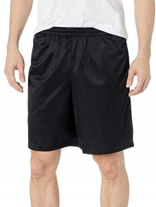 Shorts en maille rouge pour homme, taille élastique, respirants, légers, athlétiques, bermudas décontractés, shorts de sport - Product Image 2