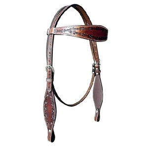 Kaamkaaj Genuine Leather Western Saddle Bridle Tack <b>Set</b> Buckle Closure Washable Pocket Sparkle Inlay Customization Available - Product Image 1