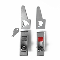 Loquet de plan pour armoire de serveur ZDC, ANSI Grade 2, 2 clés, entraxe 60mm, vente en gros usine, prix compétitif