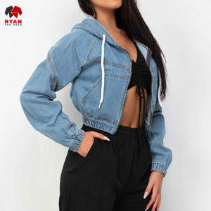 Chaqueta Vaquera Personalizada Ryan Pro Gear para Mujer, Tejido Transpirable y Cómodo con Logotipo Personalizado y Capucha - Product Image 4