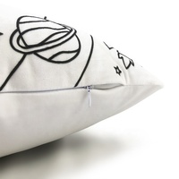 Housse de coussin personnalisée, impression recto-verso, taille et tissu au choix, pour la décoration de canapé et de fauteuil à la maison