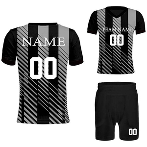 เสื้อฟุตบอลชายคุณภาพสูงแบบใหม่ พิมพ์ลายดิจิทัล ผ้าโพลีเอสเตอร์ เสื้อฟุตบอลเปล่าแบบกำหนดเอง ชุดฟุตบอล - Product Image 1