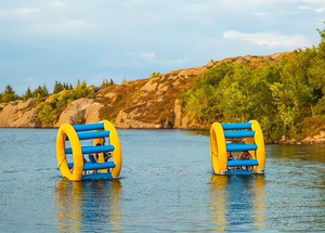 Roue de course gonflable de qualité commerciale pour hamsters - Activité événementielle compétitive, sûre et inoubliable - Product Image 5