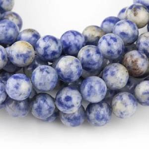 Perles de Sodalite Bleue Naturelle Lisse Facettée de 10 mm, en Fil, Prix d'Usine en Gros, Fournisseur en Gros Réputé, Tendance - Product Image 2