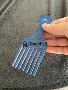 หวีเรซิ่นทำมือ Tradebyd น้ำหนักเบา ดีไซน์ทันสมัย สำหรับการจัดแต่งทรงผมและความงาม - Product Image 6