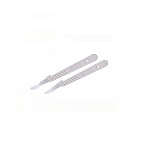 Lame de scalpel chirurgical premium stérile en acier inoxydable, lame de précision médicale pour hôpital, laboratoire, fabricant - Product Image 1