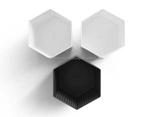 S/3 Elegant Metal Hexagon Cut-Out <b>Candle</b> <b>Holders</b> & <b>Lanterns</b> Outdoor Home & Living Room Bed Room Decor Tableware & <b>Candle</b> Jars - Product Image 3