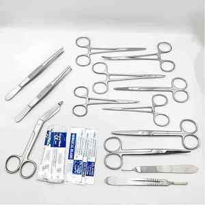 Stainless Steel Reusable Veterinary Surgical Instruments Set for <b>Dog</b> Horse Use <b>Scissors</b> Forceps Needle Holder by Blush Surgical - Product Image 2