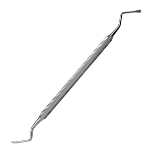 Premium Stainless Steel Dental Curette Periodontal Hand Instrument with Knurled Grip for <b>Plaque</b> <b>Removal</b> - Product Image 2