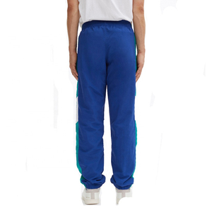 Ensemble coupe-vent sportif pour homme à col montant et blocs de couleur, en tissu polyester tricoté bleu sarcelle et blanc, en promotion en ligne - Product Image 5