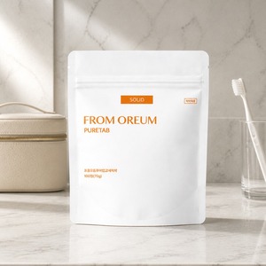 [FROM OREUM] Pasta de Dientes Sólida para Viajes, Paquete de Recarga para Cuidado Bucal Diario, Producto de Cuidado Personal - Product Image 4