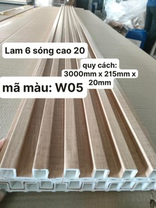 แผ่นผนัง WPC ลายร่อง ป้องกันไฟ กันน้ำ สำหรับงานก่อสร้าง ลวดลาย 3 มิติ ออกแบบได้ตามต้องการ - Product Image 1