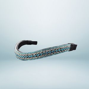Elegante OEM Custom Color Horse Bridle Accesorio Brow Band con cristales brillantes - Product Image 1
