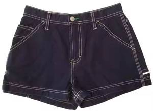 Shorts de Mezclilla de Estilo Básico para Mujer, Calidad Premium, Diseño Sólido, Tejido Grueso, Jeans Casuales para Mujer a Precios Económicos - Product Image 6