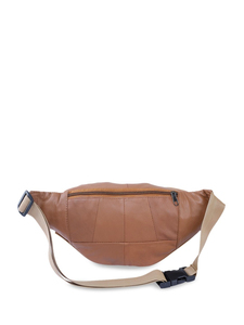 Sac banane unisexe en cuir véritable avec sangle réglable, pochette multi-compartiments pour les voyages, les activités de plein air et l'usage quotidien - Product Image 4