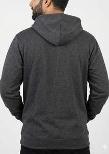 Sudadera con Capucha Deportiva para Hombre, Mezcla de Poliéster y Algodón, Sudadera con Logotipo Personalizado, Sudadera Cálida de Forro Polar, Ropa Casual de Calle con Capucha para Invierno - Product Image 3