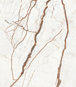 Carreaux de sol et de mur intérieurs en porcelaine Modern Golden Web Endless, texture mate solide, 60x120cm, résistants aux acides, antidérapants - Product Image 5