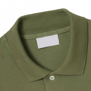Camiseta Polo de Algodón Premium para Hombre, Lisa, de Manga Corta, Suave, Informal y a la Moda - Product Image 5