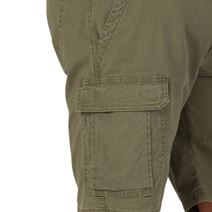 Shorts Bermuda Homme Décontractés d'Été en Coton Lavé Toile Taille Mi-Haute Poches Cargo Respirants pour Activités de Plein Air et Sport - Product Image 6