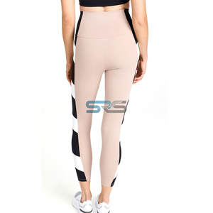Leggings de Yoga Elásticos de Alta Calidad para Mujer, Cintura Alta, Transpirables, de Secado Rápido, Tejido Fino, Verano, Logotipo Personalizado, Fitness, Deporte - Product Image 5