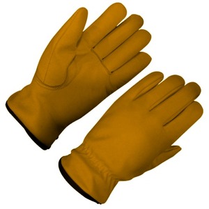 Guantes de Trabajo de Cuero Unisex para Exteriores, para Todas las Estaciones, Resistentes, Duraderos, de Piel de Vacuno, para Conducir, Construcción y Seguridad - Product Image 6