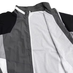 Unisex Breathable Windbreaker 2-Piece <b>Jacket</b> Tracksuit Wholesale Windproof <b>Lightweight</b> Sportswear 100% Cotton Quick Dry - Product Image 3