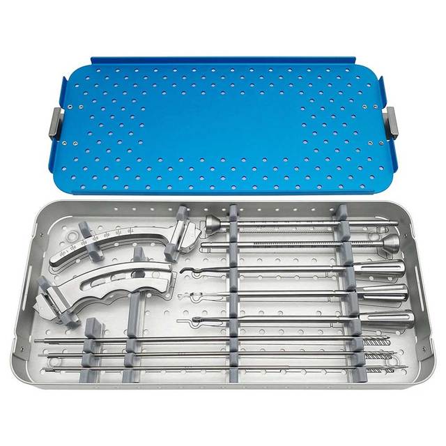 Orthopedic AC Joint Surgery Ligament Reconstruction System Arthroscopy Instrument Set for Horse Steel Handheld Surgical Tools