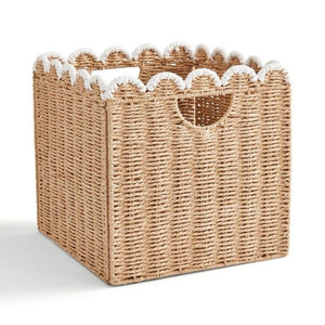 High Quality Set 2 Rope Paper <b>Box</b> <b>Storage</b> Basket Colorful OEM Designs Customize Made in Vietnam Factory HNH Craft - Product Image 4