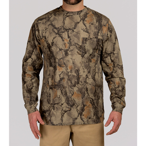 T-shirt de chasse camouflage pour homme, manches courtes, tissu respirant pour activités de plein air - Product Image 2