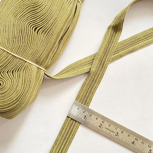 Solid Color Fancy <b>Elastic</b> Knitted <b>Lace</b> Customized Width Rayon/Nylon Material for Bags & Cloth Simple Style Trim - Product Image 6