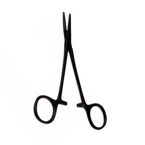 Black Coated Mayo Hegar Needle Holder Surgical Instrument Stainless Steel Needle <b>Driver</b> with Serrated Jaws by Blush surgical - Product Image 3
