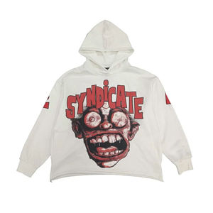 Sudadera Corta con Capucha y Diseño Gráfico Personalizado, Sudadera Holgada de Estilo Urbano con Diseño Impreso Audaz, Sudadera Moderna Unisex - Product Image 6