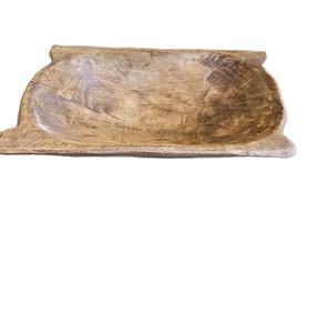 Bol à fruits artisanal en bois de sheesham indien, fait à la main, luxueux, pour fruits et légumes - Product Image 1