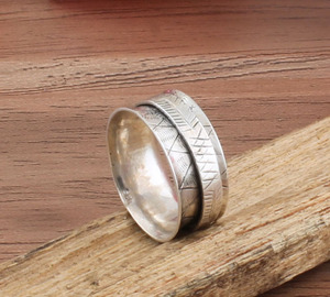 Minimalist Classic 925 <b>Silver</b> Dainty <b>Stacking</b> Band <b>Ring</b> for Women Simple Geometric Design Wedding & Party Daily Wear Jewelry - Product Image 1