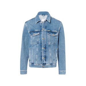 Nouvelle conception, veste en jean pour homme de haute qualité, col rabattu, chaude pour l'hiver, coupe-vent, design personnalisé - Product Image 3