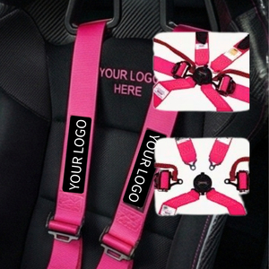 Arnés de Seguridad de 6 Puntos TBRACING ULTRA-D 2" FIA 8853-2016 para Carreras, Patentado en Taiwán, Ajustadores de Acero Ultraligeros, Color Personalizado - Product Image 5