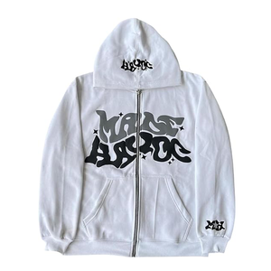 Custom 3D Puff Print Hoodie 500GSM Heavyweight Oversized Streetwear Pullover for Men Women Unisex Blank Drop Shoulder Sweatshirt - Product Image 2