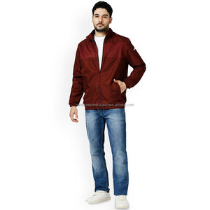 Nardon Apparel Chaqueta de invierno a prueba de agua personalizada para hombres Cortavientos OEM de alta calidad con cuello levantado y logotipo frontal - Product Image 4