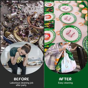 Kit de vaisselle jetable sur le thème du baseball, 171 pièces, pour fêtes d'anniversaire, comprenant la décoration de table - Product Image 5