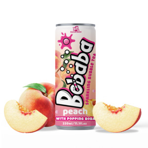Sparkling Fruity Boba Tea Seductora bebida carbonatada con sabor a fruta - Product Image 2