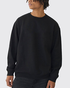 Sudadera con Capucha para Hombre, Bordada, Transpirable, 100% Algodón, Cuello Redondo, Estilo Casual, Corte Holgado, Secado Rápido, Manga Larga - Product Image 1