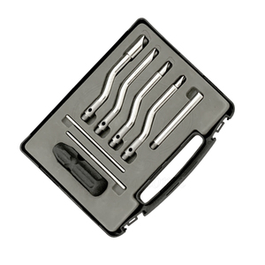 Extracteur de dents de loup Equine Burgess, ensemble de 8 pièces, nouveau style, en acier inoxydable avec boîte de rangement en plastique - Product Image 4