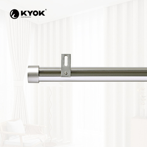 KYOK Barre coulissante pour rideau Barre de fenêtre montée au plafond Poteau de rideau Foshan vente en gros - Product Image 5