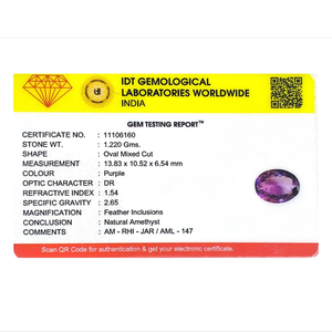 Natural Amethyst Crush Gemstone 6.1 Carat Certified Wholesale Faceted 4-10mm - Product Image 4