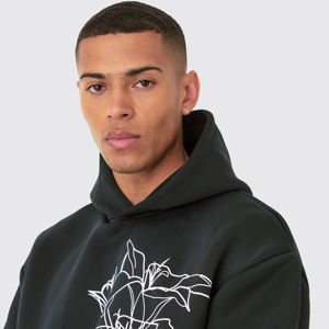 Sudadera con Capucha Estampada, Venta al Por Mayor Directa de Fábrica, Nuevo Diseño, Sudadera Extra Grande, Ropa Urbana de la Mejor Calidad - Product Image 5