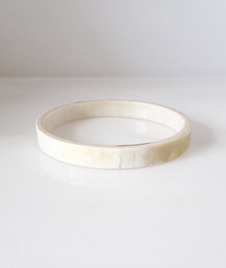 Brazalete de Cuerno de Búfalo Hecho a Mano, Ecológico, de Calidad de Exportación, Estilo Moderno Negro, para el Día de San Valentín, Uttar Pradesh F S - Product Image 1