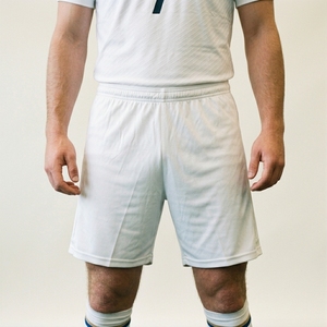 Ensemble de maillots et shorts d'entraînement de football sublimés, respirants, anti-humidité, à manches courtes, athlétiques, toutes saisons, pour adultes, devant - Product Image 4