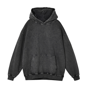 Sudaderas Básicas para Hombre en Oferta, Tallas Grandes, Nueva Llegada, Sudaderas para Hombre Hechas en Fábrica, Sudaderas para Hombre Adulto con Lavado Ácido - Product Image 1