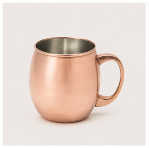 High Quality Solid Copper Moscow Mule <b>Mug</b> with Seamless Polished Finish Handcrafted Pure Copper Beer Cup for Barware - Product Image 6